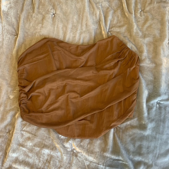 Brown corset top - Picture 1 of 3
